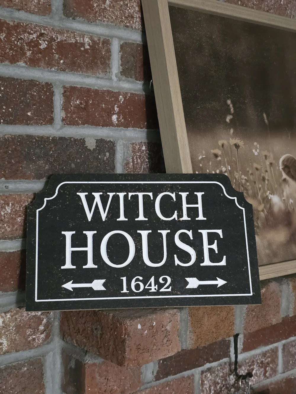 Witch House 1692 Salem Mass Sign Handmade